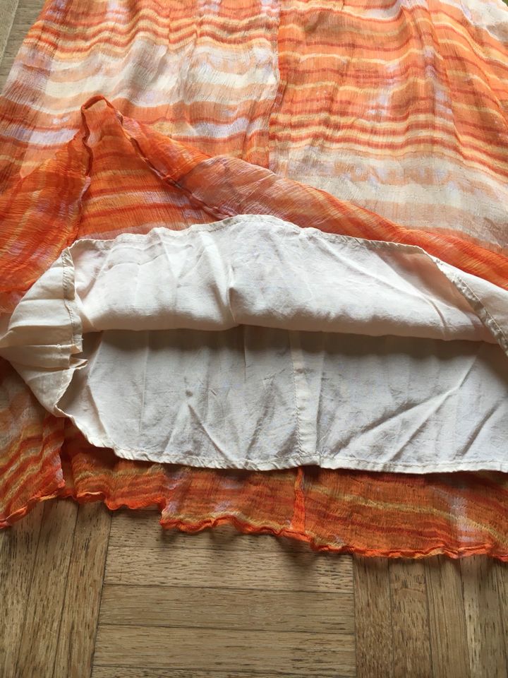 Kleid Sommerkleid Midikleid? S/34/36 Topshop Batik gelb orange in Frankfurt am Main