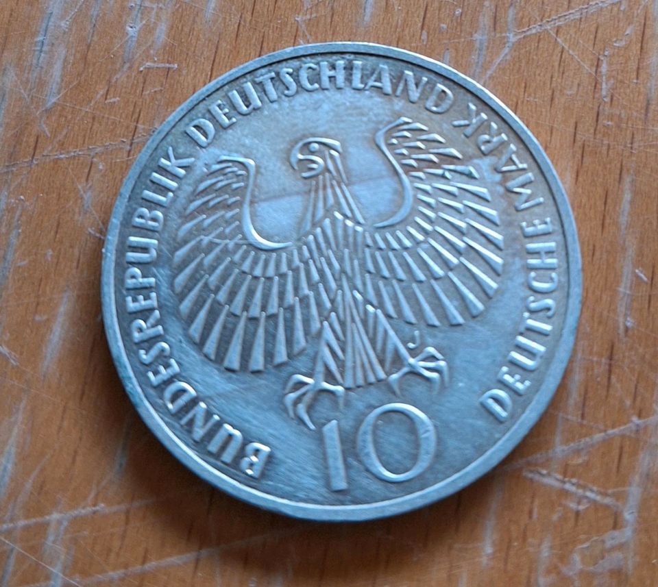 10 Deutsche Mark Münze in Kierspe