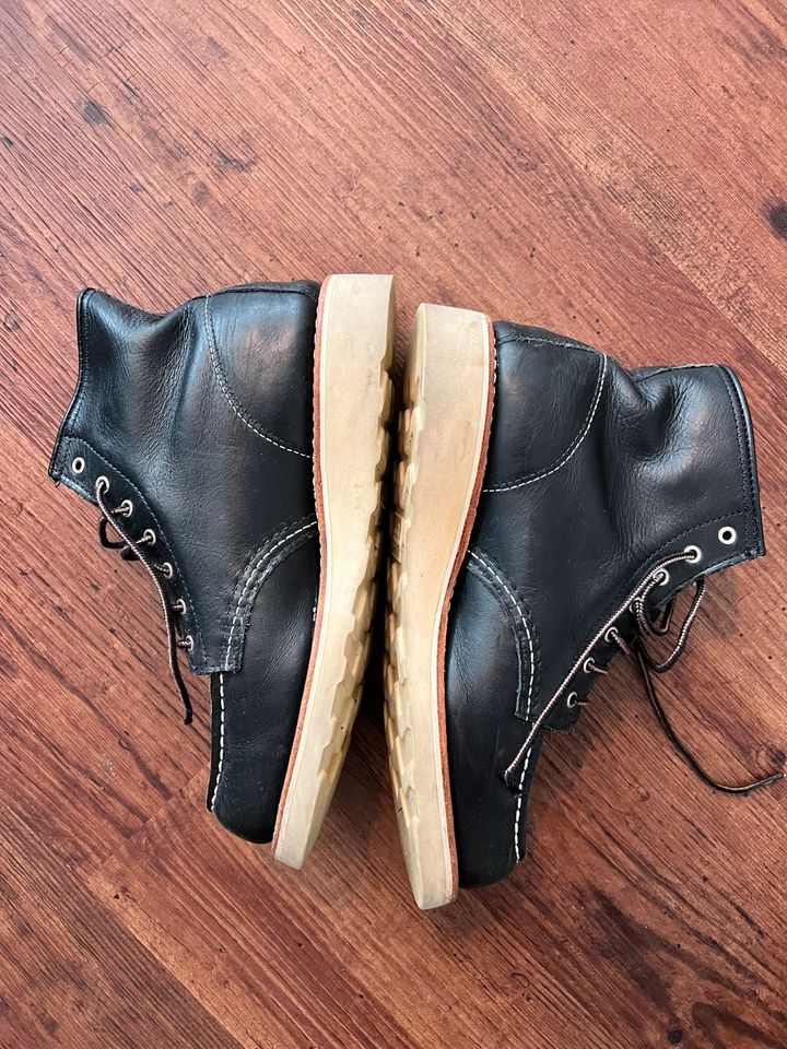 Red Wing Moc Toe 38,5 in Schwarz – Wie Neu! in Essen