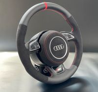 LE TEF Alcantara Lenkrad für Audi A4 B8 Stuttgart - Bad Cannstatt Vorschau