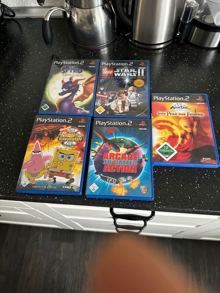 5 ps2 spiele in Ludwigsburg