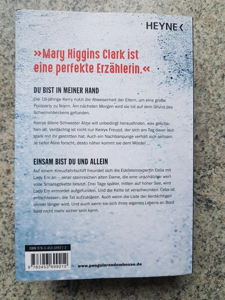 2 in 1 Thriller von Mary Higgins Clark in Siefersheim