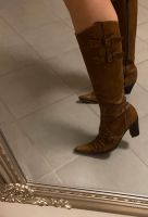 Echtleder Stiefel, Cowboy Stiefel, braun Camel, Gr. 39 Bayern - Barbing Vorschau