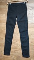 Elegante schwarze Strech-Jeans Hallhuber mit Steinchen Gr. 34 Bayern - Augsburg Vorschau