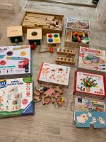 Montessori Holz lern Spielzeug Material Steckspiel Kreis Pinneberg - Borstel-Hohenraden Vorschau