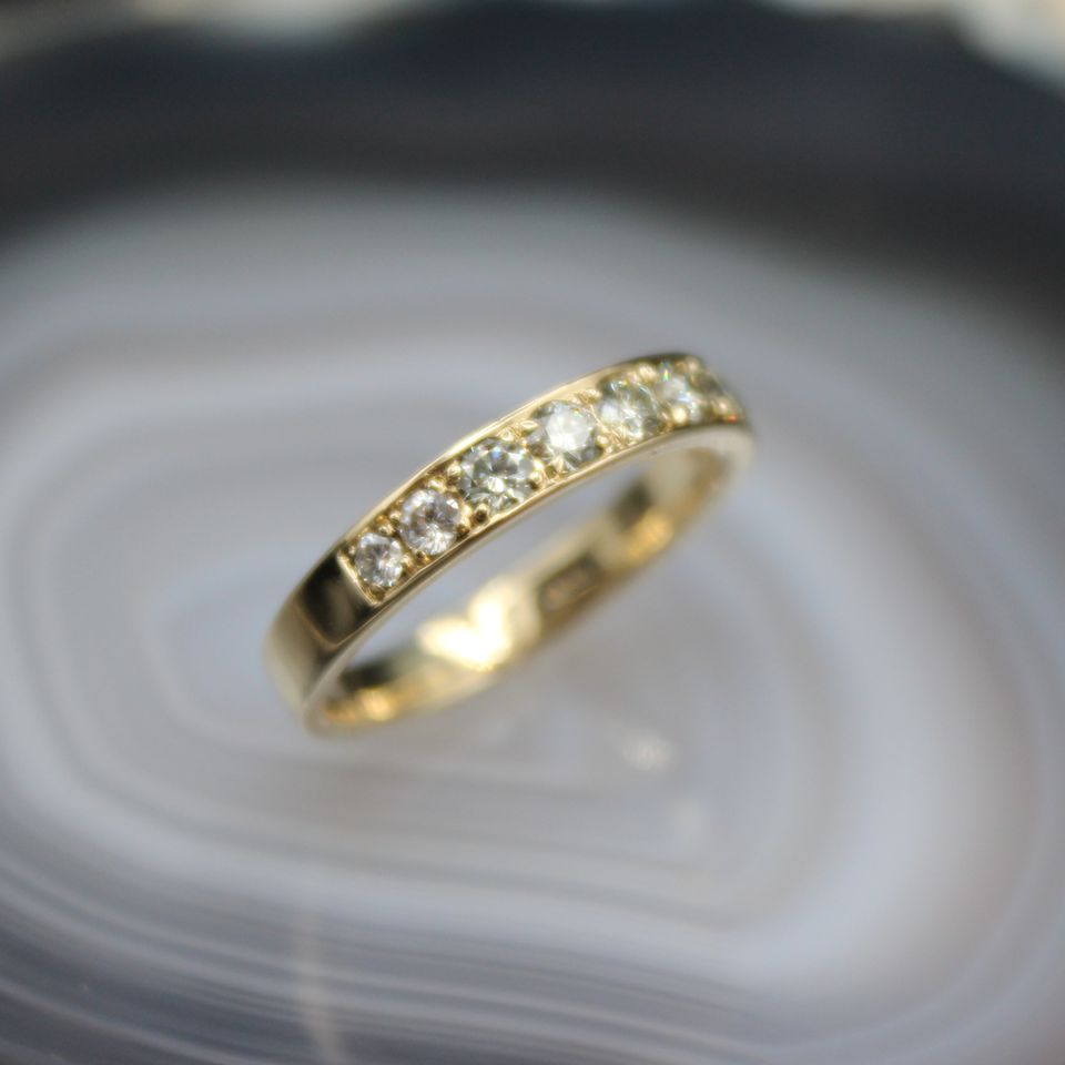 Gold Ring mit 0,50 CARAT Diamanten LUPENREIN in Dinslaken