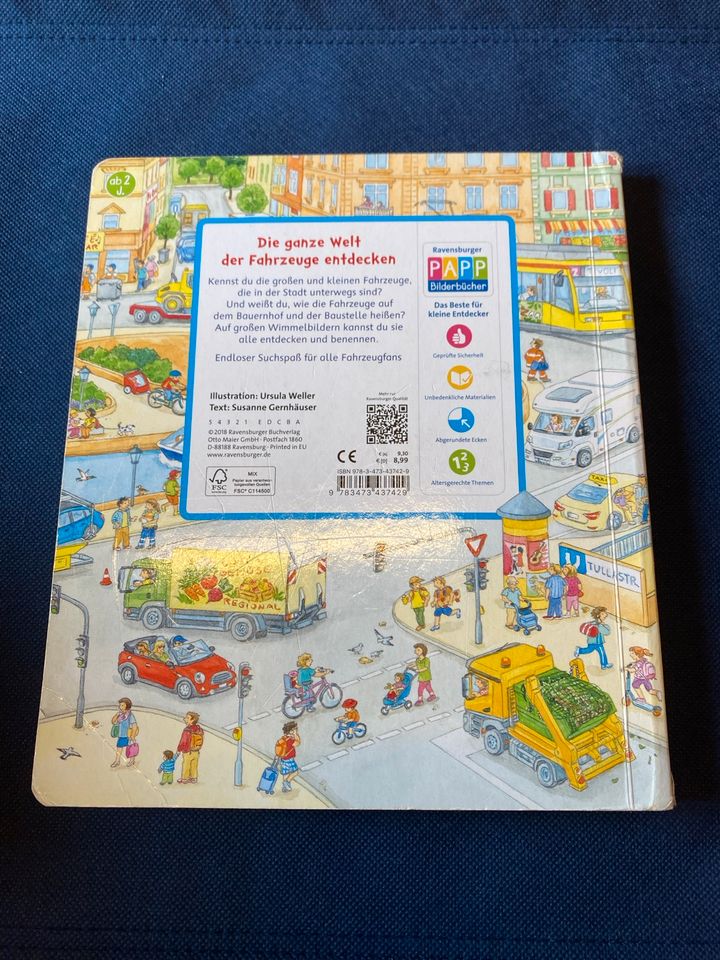 Wimmelbuch ‚viele viele Fahrzeuge‘ Kinderbuch in Veitsbronn