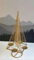 Tannenbaum Pyramide Drahtgeflecht Metall Weihnachten Teelichter Hessen - Gießen Vorschau