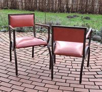 2 Stühle aus Metall und Leder - Unikate Schleswig-Holstein - Koberg Vorschau