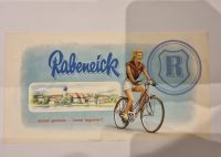 Prospekt Broschüre Rabeneick Fahrräder Werbung 1950er Jahre Baden-Württemberg - Rheinmünster Vorschau