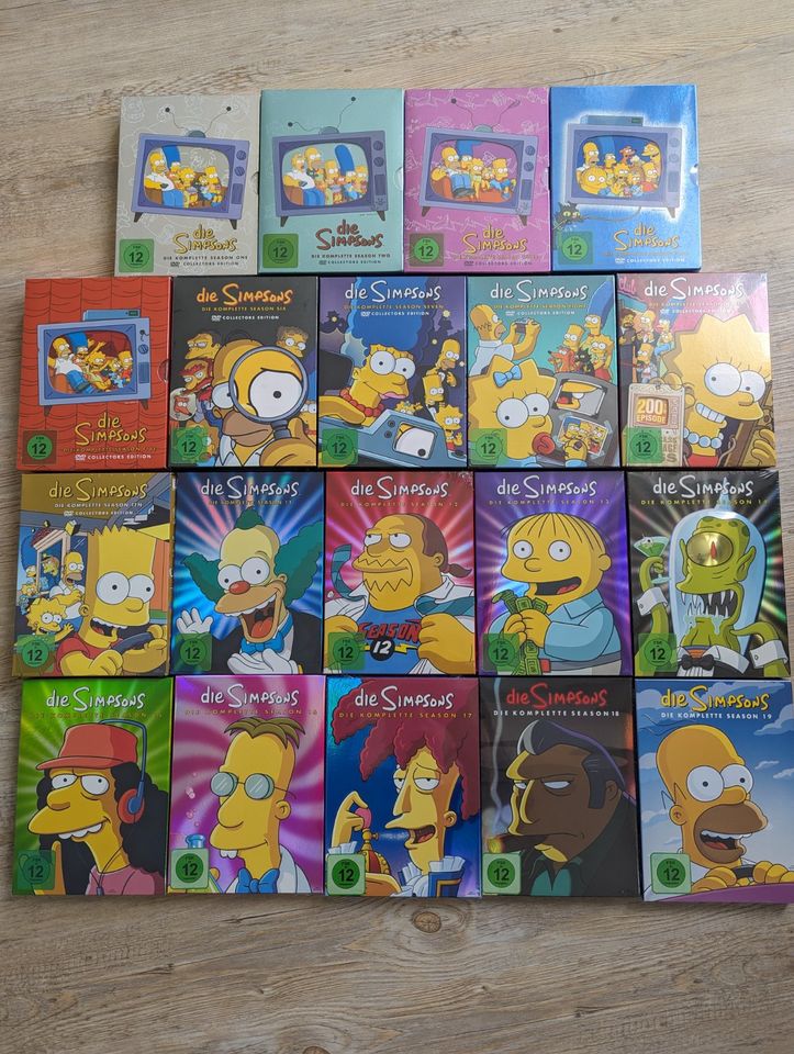 Die Simpsons - Die Komplette Season 1-19, DVD, neu in OVP in Bad Salzuflen