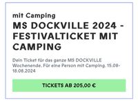 2x MS Dockville 3 Tage + Camping Eimsbüttel - Hamburg Stellingen Vorschau