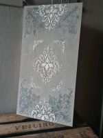 Stuck Wandbild handgefertigt Jugendstil Shabby Chic grau Vintage Bayern - Essenbach Vorschau