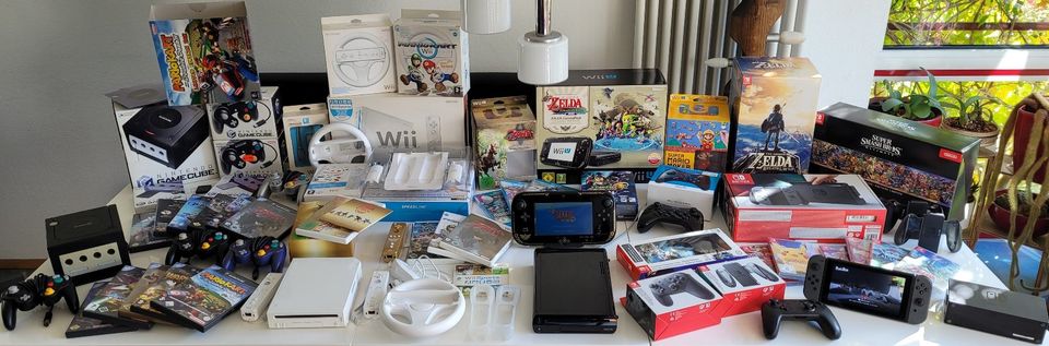 Große Nintendo Sammlung 11 Konsolen 80+ Spiele über 90% OVP in Stuttgart