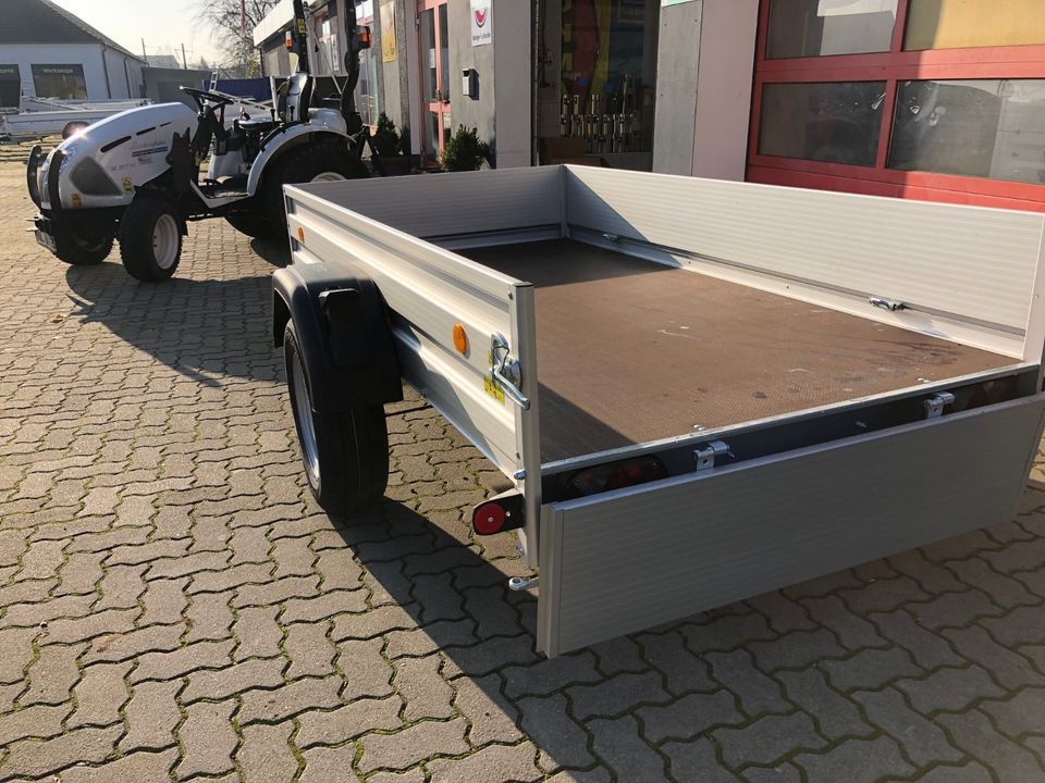 Böckmann Tieflader Alu PKW Anhänger 1350 kg 2,5 x 1,3 m in Lutherstadt Wittenberg