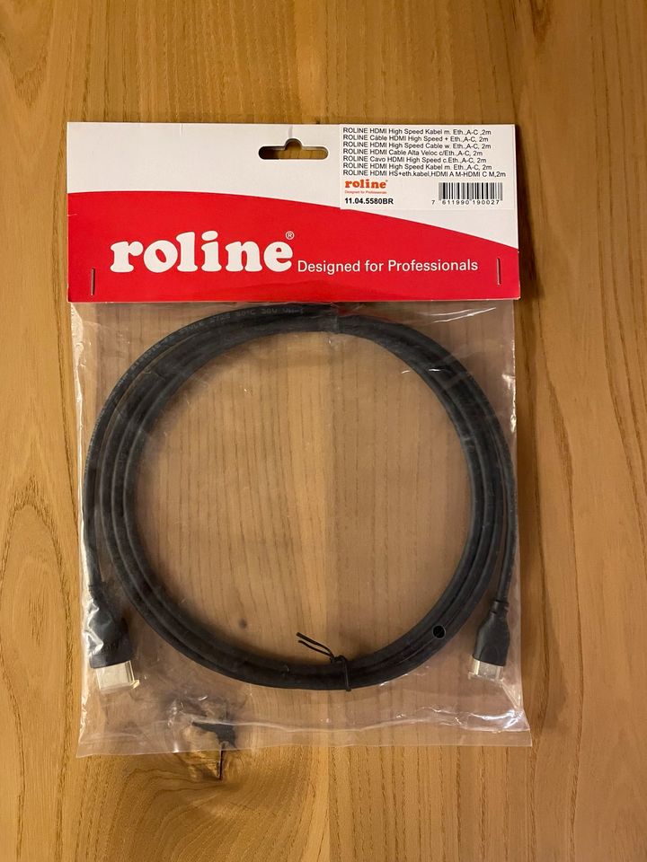 Roline HDMI high speed Kabel 2m in Berlin