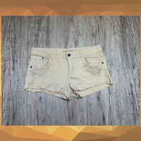 Bershka / Gr. 40 / Shorts / Hotpants / Lowrise / Beige Hessen - Körle Vorschau