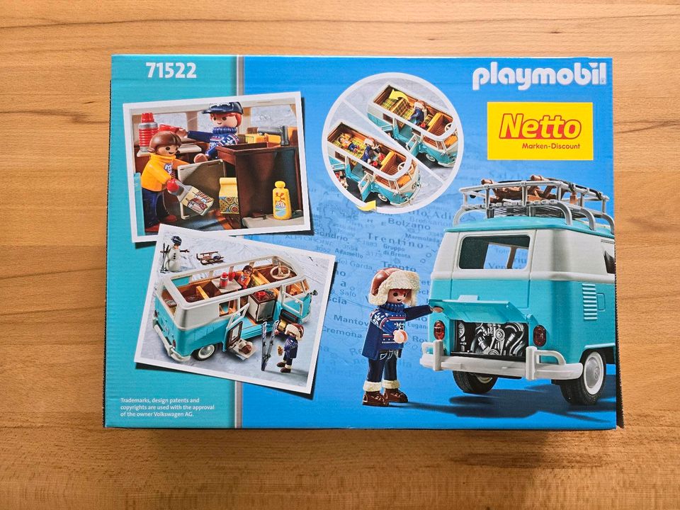 Playmobil Sonderedition Winter 2023 Netto VW T1 Bus / Bulli in Langerwehe