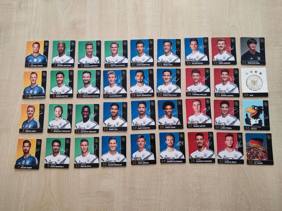 Rewe 2018 Fußballkarten 1-36 Sammelkarten DFB in Baden-Württemberg -  Steinen | eBay Kleinanzeigen ist jetzt Kleinanzeigen