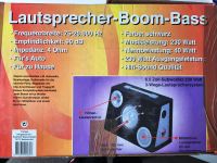 Lautsprecher-Boom-Bass-System Duisburg - Rheinhausen Vorschau