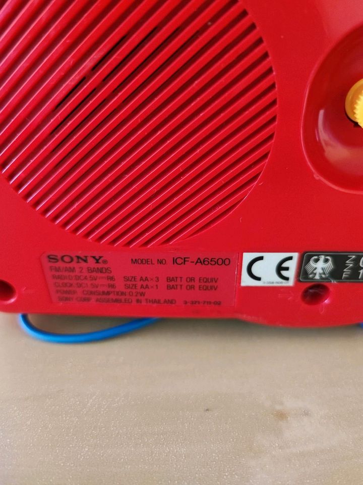 Sony ICF A-6500   Radio in Hamburg