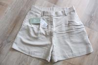 H&M Leinen-Buntfaltenshorts, beige, Größe 42, neu mit Etikett Niedersachsen - Pattensen Vorschau