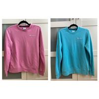 Champion  pullover sweatshirt xl und l rosa/türkis, fällt kleiner Hessen - Zwingenberg Vorschau