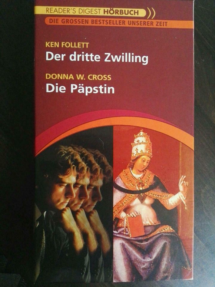 Hörbuch Der dritte Zwilling & Die Päpstin (Follet) in Enge-Sande