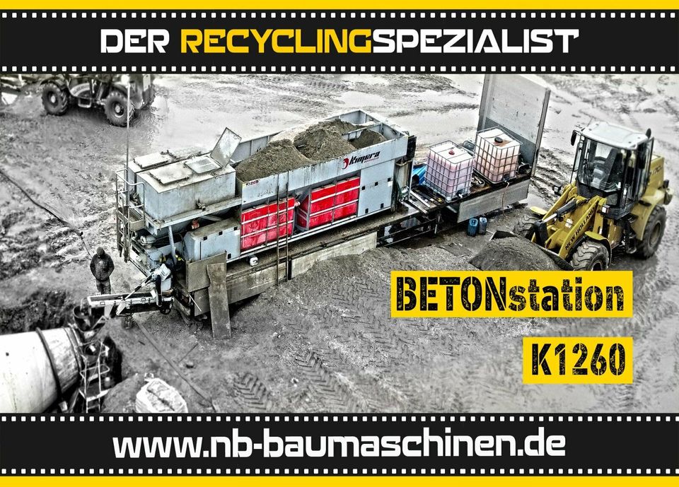 Betonmischanlage Kimera K1260 | Betonmischer - bis zu 60 m³/h in Eggenfelden