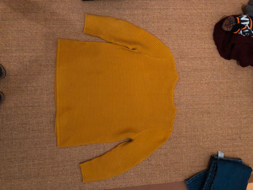 Franco Callegari Pullover Strickpullover Curry Gelb Orange XL in Nordkirchen