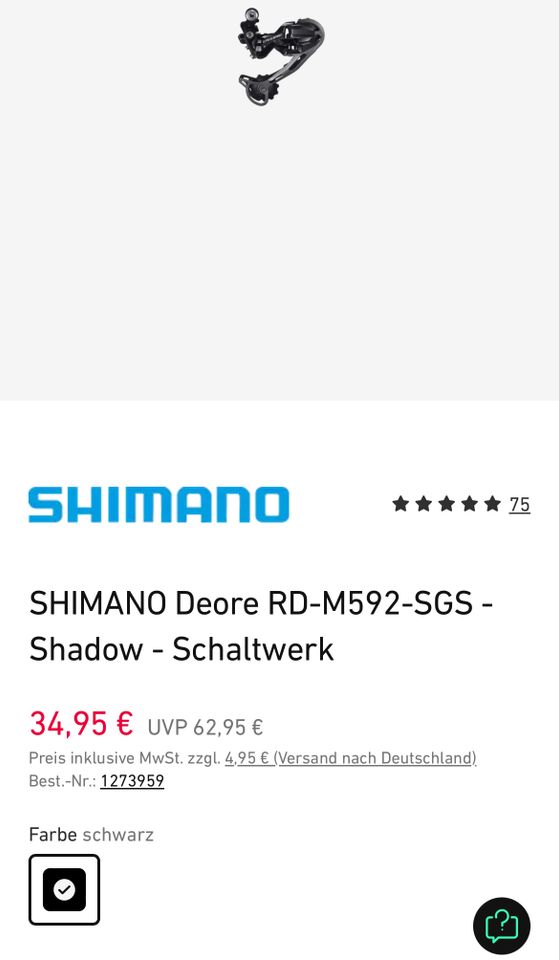 SHIMANO Deore RD - Schaltwerk in Köln