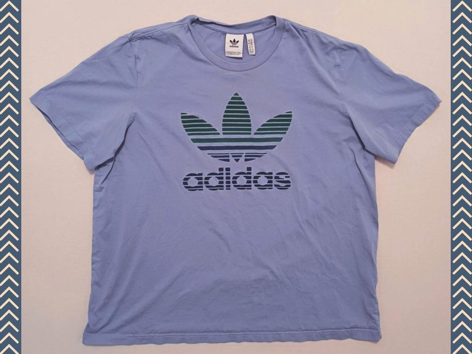Herren T-Shirt, lila, XXL, Adidas in Radeberg