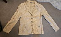 Blazer Jacke von Gerry Weber in Gr. 38 beige/gold Glitzer Nordrhein-Westfalen - Kleve Vorschau