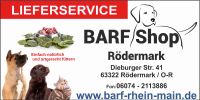 BARF Lieferservice oder Versand, Hundefutter Hundeernährung Hessen - Obertshausen Vorschau