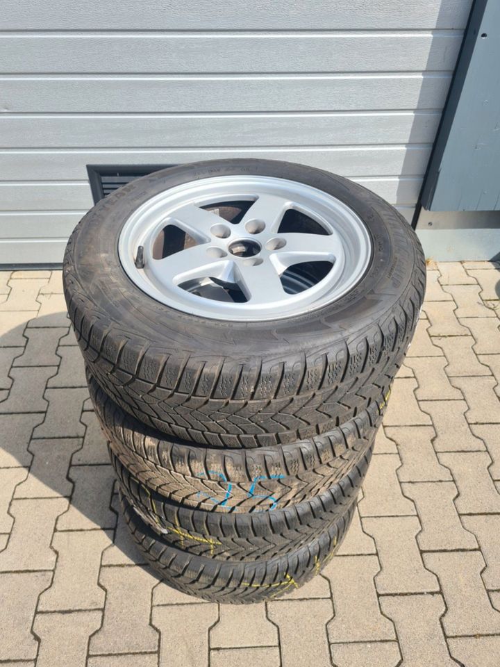 Original Audi A4 Winterreifen Satz Felgen Kompletträder 205/60R16 in Rodgau