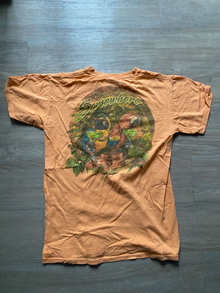 Margaritaville Cancun Jimmy Buffet T-Shirt Gr. S orange in Gelsenkirchen