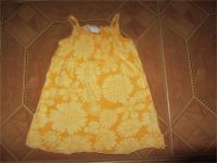 H&M Baby Kinder Kleid Sommerkleid Gr 62 gelb süß Blumendekor TOP Sachsen-Anhalt - Schkopau Vorschau