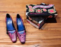 Vintage Beverly Feldman Pumps Pink Kroko Look , 38, *NEU* Nordrhein-Westfalen - Kamen Vorschau