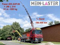 Mercedes-Benz 3548 Actros 8x4 Fassi 455 + JIB 31m Seilwinde Niedersachsen - Heeslingen Vorschau