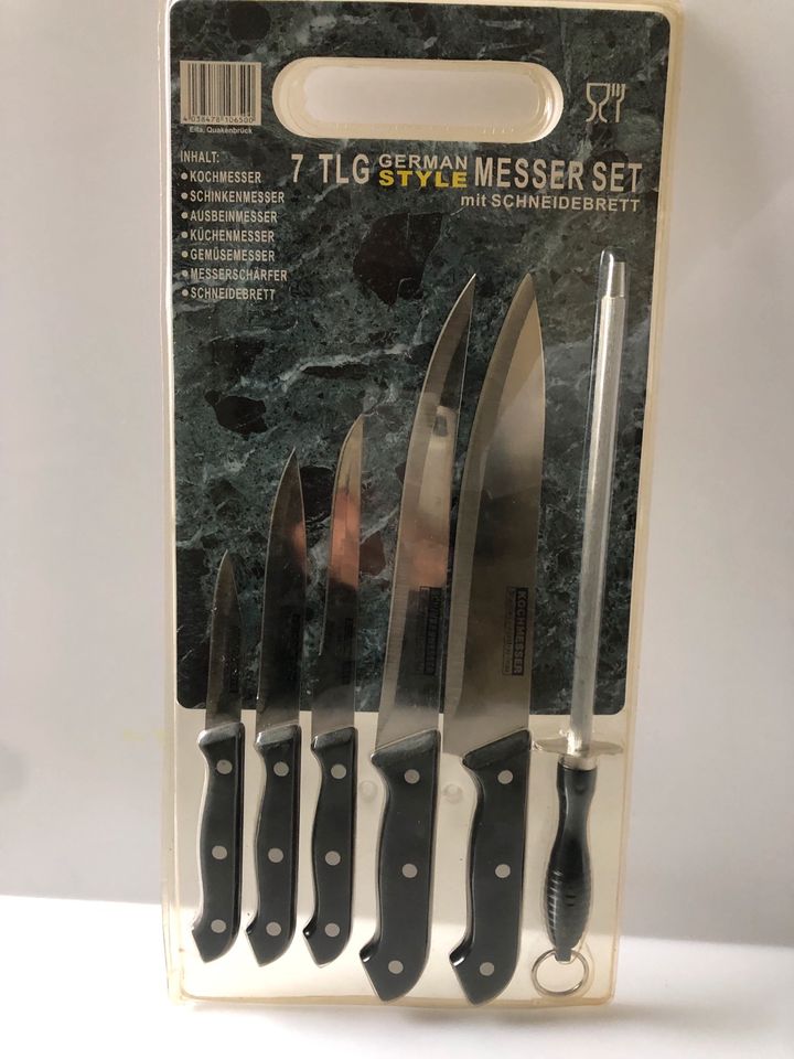 Messerset 7-teilig Originalverpackt, neu, Messer in Sasbach