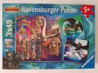 Ravensburger Puzzle 3x49 Teile ab 5 Jahren - Dragon / Drache Hessen - Erlensee Vorschau