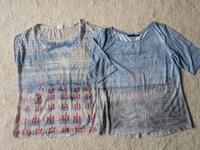 lecomte + Taifun Sommer teils Viskose T-Shirts Tops 40 L Baden-Württemberg - Obersulm Vorschau