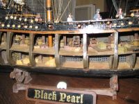 Black Pearl - Luxus Modell Schiff - sehr viele Details Mitte - Tiergarten Vorschau