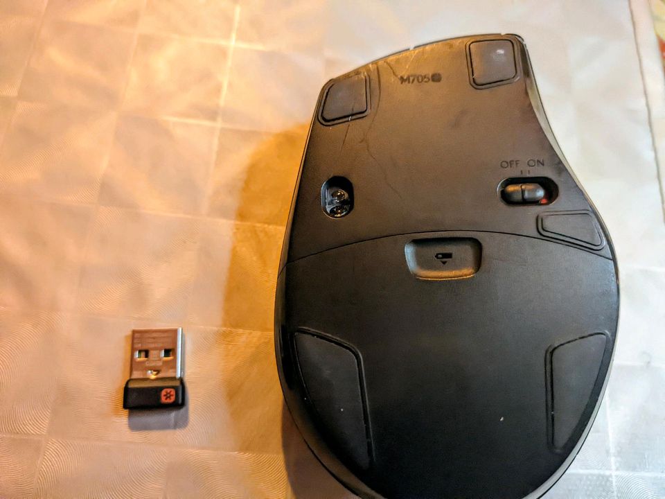 Logitech Marathon M705 Maus, sehr gute Zustand in Wetzlar