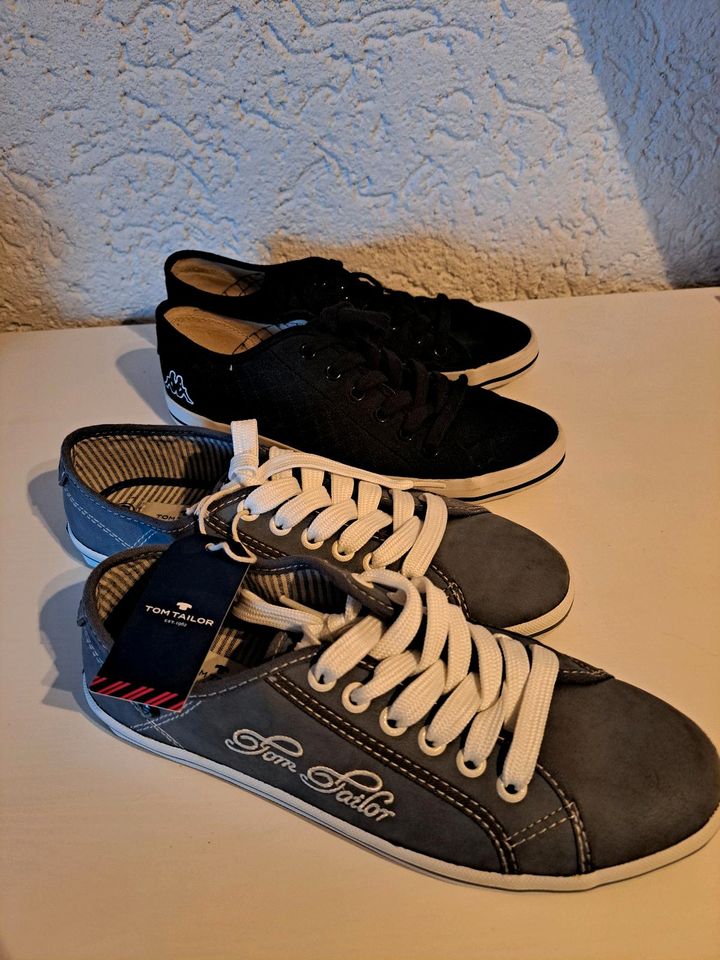 2 Paar Schuhe Kappa / Tom Tailor in Lautertal (Vogelsberg)