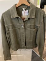 Pacific Republic Pull&Bear Jeansjacke khaki S Nordrhein-Westfalen - Krefeld Vorschau