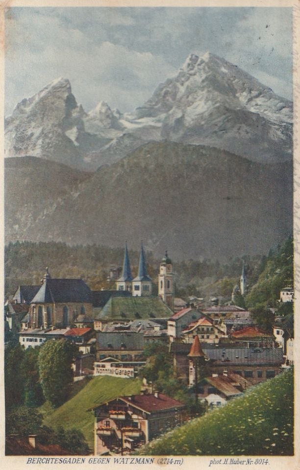 alte Ansichtskartenkarten in Aschaffenburg