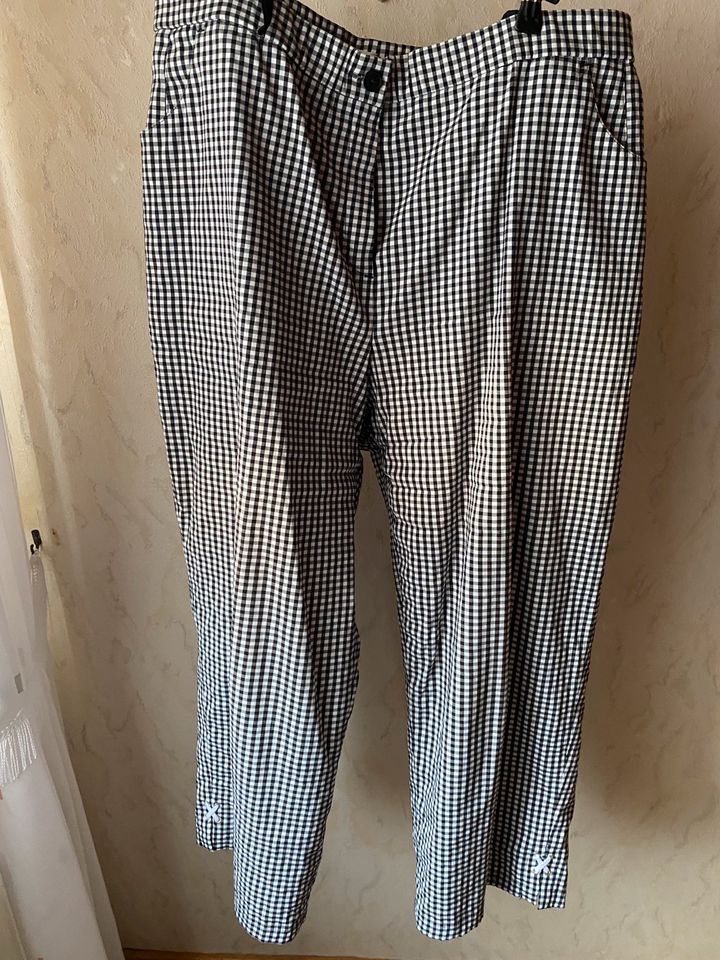 7/8 Hose Vichy Karo schwarz weiß Größe 50 in Nordrhein-Westfalen - Moers |  eBay Kleinanzeigen ist jetzt Kleinanzeigen