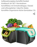 2 x Aufbewhrungsboxen für Obst & Gemüse je 12 Liter Schleswig-Holstein - Schafstedt Vorschau