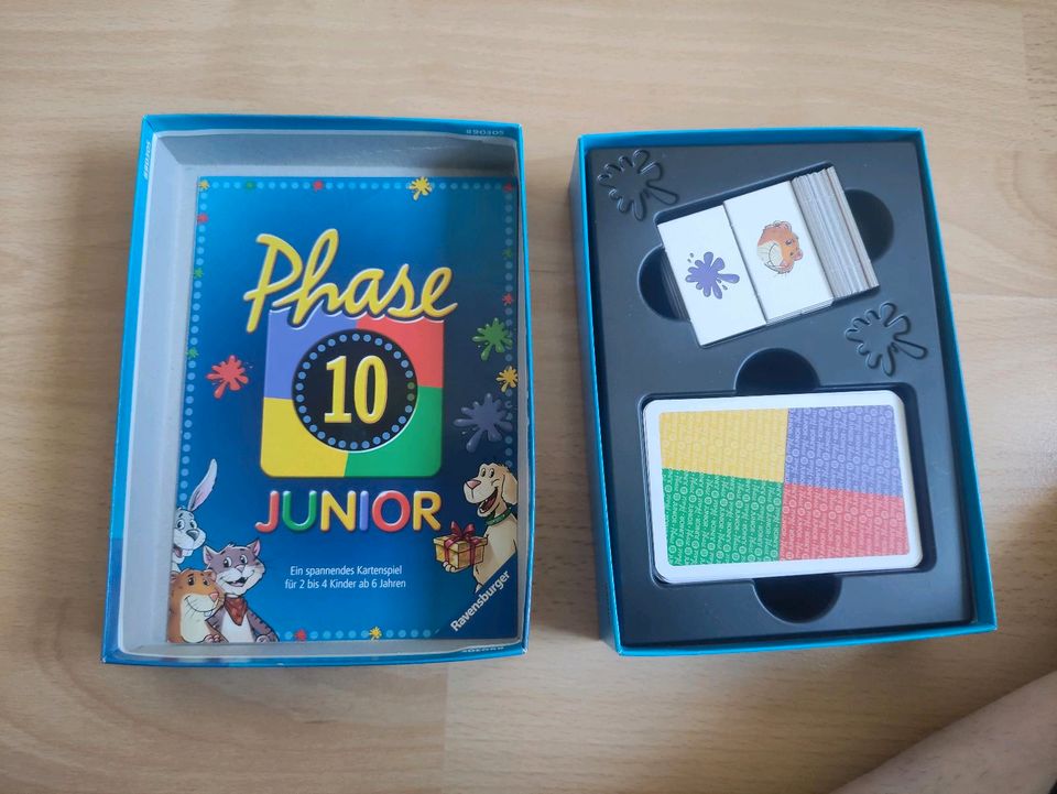 Kartenspiel, "Phase 10, Junior" von Ravensburger in Düsseldorf